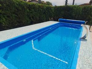 استخر فایبرگلاس آماده برای باغ در نوشهر