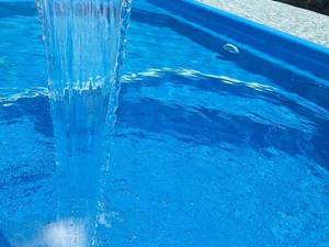 استخر فایبرگلاس آماده برای باغ در نوشهر