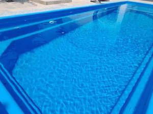 استخر فایبرگلاس آماده برای باغ در نوشهر