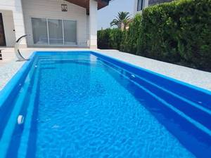 استخر فایبرگلاس آماده برای باغ در نوشهر