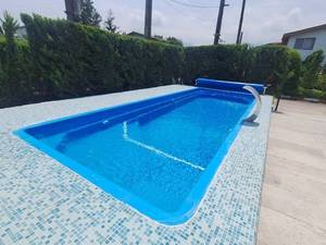 استخر فایبرگلاس آماده برای باغ در نوشهر
