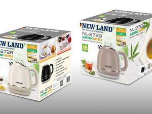 کتری برقی درب الماسی نیولند مدل 2729BL