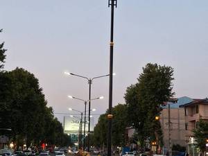 تولید انواع پایه چراغ های خیابانی در گیلان