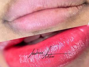 آموزش شیدینگ لب دارک لیپس در قزوین 