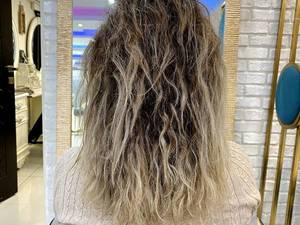 ابریشم سازی موهای سوخته در تهران