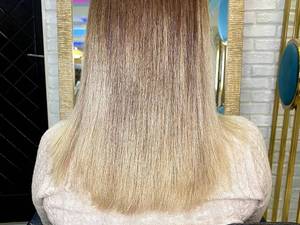 ابریشم سازی موهای سوخته در تهران