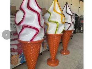 ماکت تبلیغاتی بستنی ایستاده در کرج