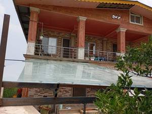 طراحی و اجرای سایبان شیشه‌ای در لنگرود