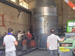 طراحی و ساخت میکسر بتن صنعتی در تبریز