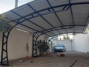 سایبان بدون پایه مزاحم در کرمان