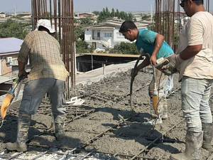 اجرای سقف اینتل دک در گنبد کاووس