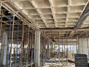 اجرای سقف دال بتنی در اسکلت بتنی در گلستان