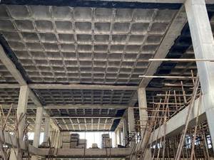 اجرای سقف دال بتنی در اسکلت بتنی در گلستان