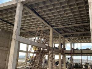 اجرای سقف دال بتنی در اسکلت بتنی در گلستان