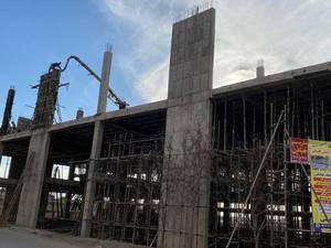 اجرای سقف دال بتنی در اسکلت بتنی در گلستان