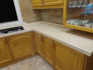 اجرای صفحه کابینت کورین در آزادگان تهران