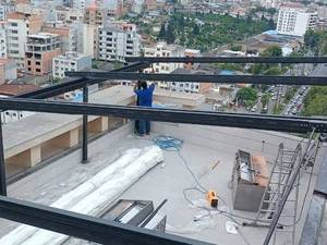 سایبان متحرک پارچه ای برای پنت هاوس در آمل