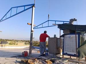 طراحی و ساخت سقف شیبدار در یزد