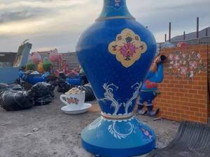 سفارش المان گلدان برای نمای شهری