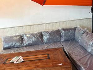 خرید مبل ال آلومینیوم ۷ نفره در لاهیجان