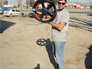 رنگ‌آمیزی رینگ ماشین جنسیس