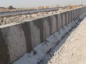 انواع جدول بتنی پیش ساخته در اهواز