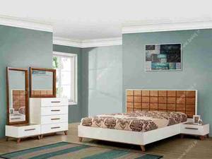 تخت خواب و کمد دیواری