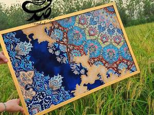 آموزش بافت تابلو فرش آنتیک در رشت