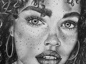 آموزش طراحی چهره با مداد در شهرک ولیعصر