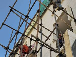 نصب داربست کفراژ در شیراز