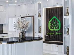 کابینت کلاسیک تمام چوب