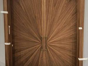 درب اتاق خواب تمام چوبی