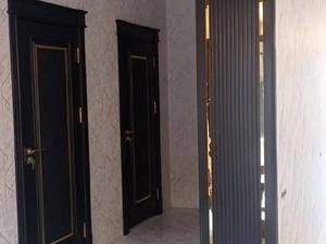 درب اتاق خواب تمام چوب کلاسیک