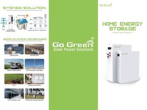 باتری لیتیومی 100 آمپر ساعت 51.2 ولت Go Green مدل ZWLF48100-F