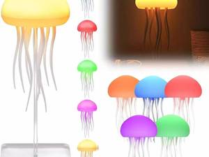 چراغ خواب شارژی مدل عروس دریایی