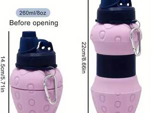 قمقمه سلیکونی تاشو