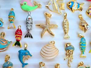 پلاکهای دریایی رنگی غیر استیل