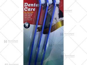 ست مسواک ۳ عددی سگ و گربه دنتال کر