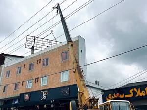 اجاره جرثقیل 3 تن و 7 تن در نوشهر