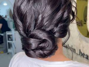 شنیون و استایل مو حرفه‌ای 