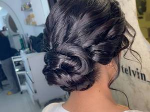 شنیون و استایل مو حرفه‌ای 