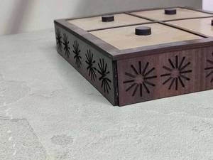 جعبه پذیرایی۴خونه ساخته شده با ام دی اف روکش دار