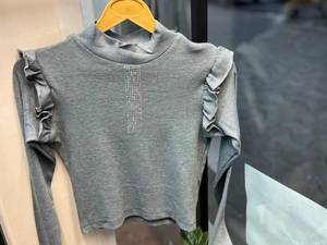 خرید و قیمت پیراهن آستین چین دار بافت