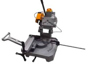 دستگاهی حرفه‌ای برای برش پروفیل، استیل، آلومینیوم یا سنگ