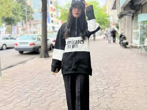 خرید دورس نیم زیپ دخترانه