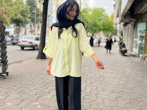 خرید شومیز دخترانه خاص پاستلی