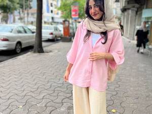 خرید شومیز دخترانه خاص پاستلی