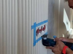 سفارش طراحی ترمووال گچی مدرن در رشت