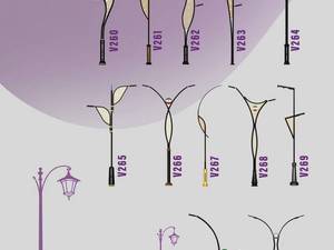 پایه چراغ دکوراتیو خیابانی در گرگان