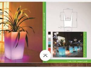 فروش عمده گلدان پلی اتیلن در قشم بندر عباس